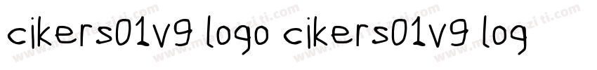 cikers01v9 logo cikers01v9 logo字体转换
